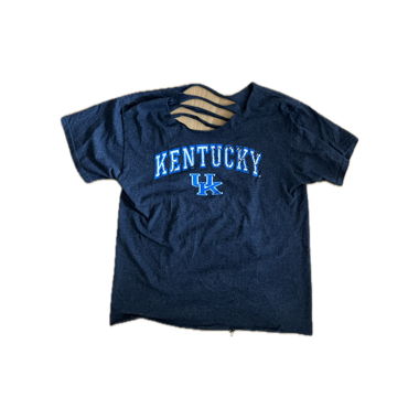Y2K Cutout Kentucky graphic t-shirt back detail