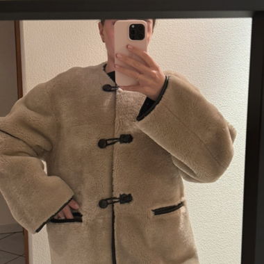 Mango fur coat