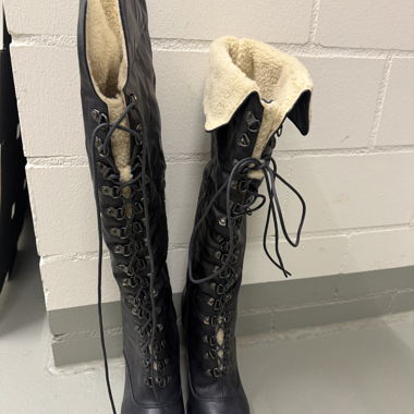 Stiefel blau ungetragen 