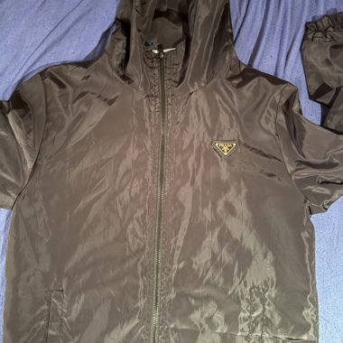 Veste à capuche Prada