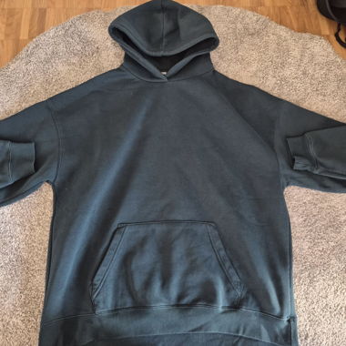Green oversized hoodie