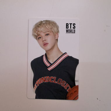 BTS - Jimin BTS World photocard