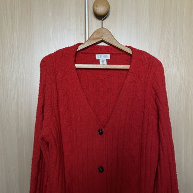 Flauschiger Cardigan
