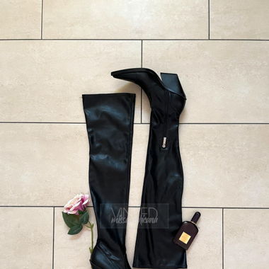 Overknees Cowboystiefel