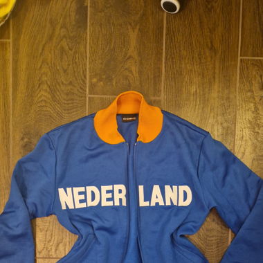 Vintage Nederland college jacke