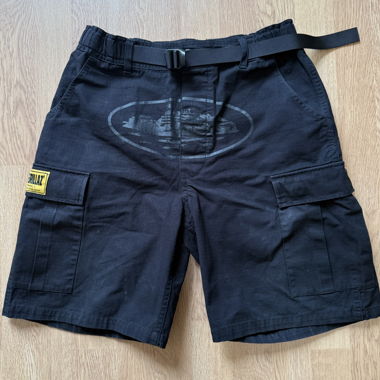 Short cargo noir Corteiz taille S