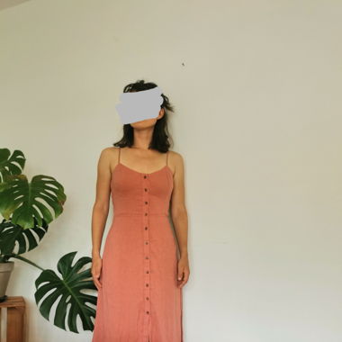 Sommerkleid Hollister S rosa