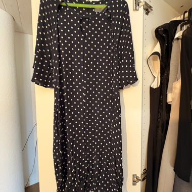 Robe à pois, taille 14