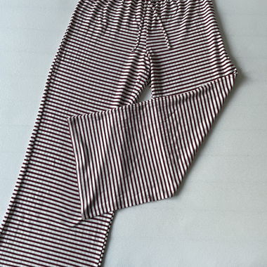 Pantalone in stoffa a righe