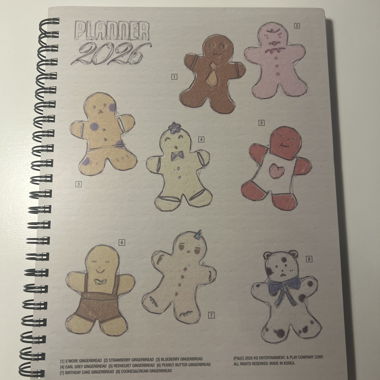 2026 Ateez season’s greetings planner diary