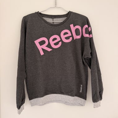Felpa Reebok grigia