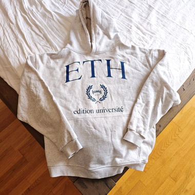Hässig ETH Hoodie Grigio XL