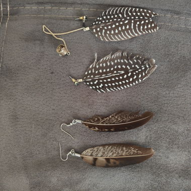 Feather Earring Set