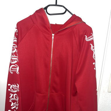 Hoodie mit Buchstaben grafik