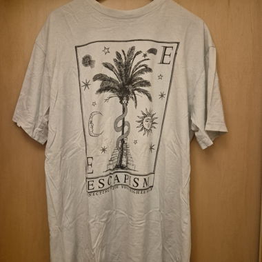 T-shirt oversize turchese
