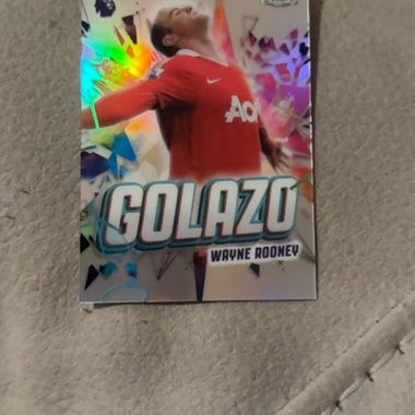 Carta Topps Chrome Wayne Rooney Golazo