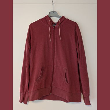thin red jacket
