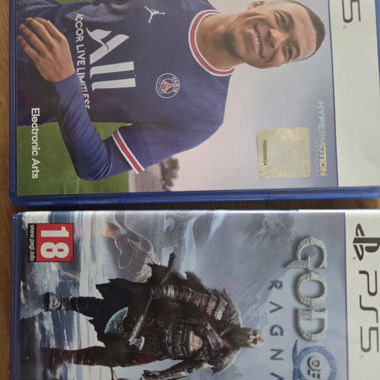 Jeux PS5 FIFA 23 & God of War