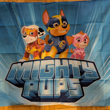 Set di Biancheria da Letto Paw Patrol Mighty Pups per Bambini