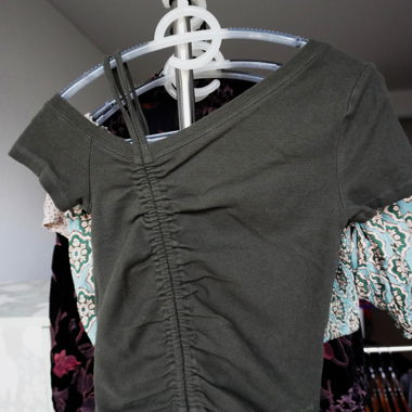 T-shirt plissé