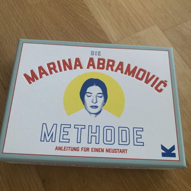 Les Cartes de la Méthode Marina Abramovic