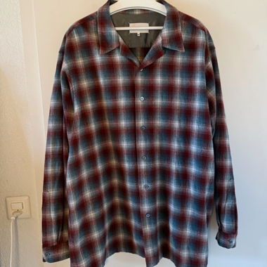 Maison Margiela Pendleton Wool Shirt Luxury Rare