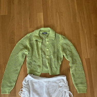 Green Cardigan