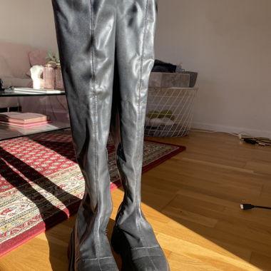 Black boots