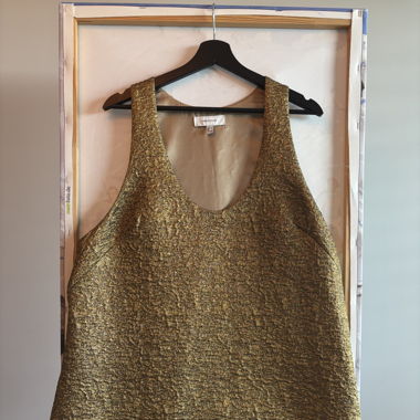 Kleid / Gold / Neu