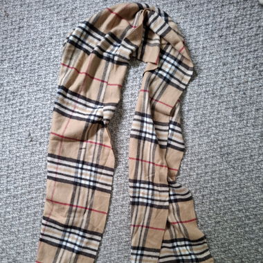 Checked Scarf