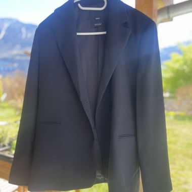 Blazer noir MNG