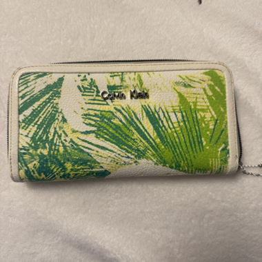 Calvin Klein Portemonnaie mit Palmprint