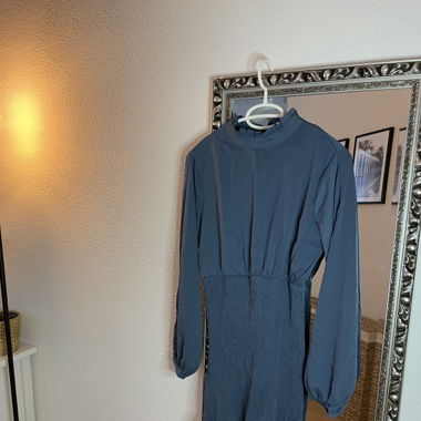 Petrol blaues Sommerkleid