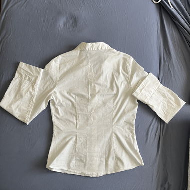 Blusa bianca da donna H&M Taglia S