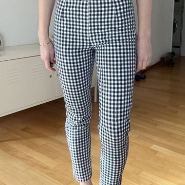 chinos capri vichy d'été