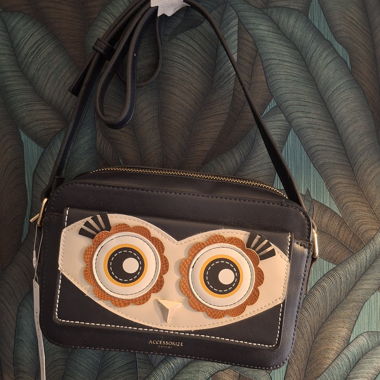 Accessorizze Schultertasche mit Eulenmotiv