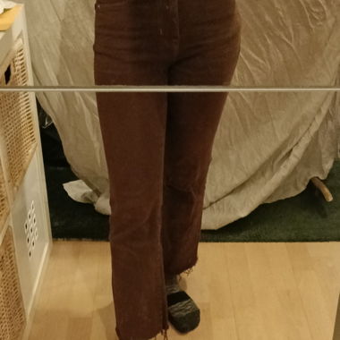 Jeans sfrangiati