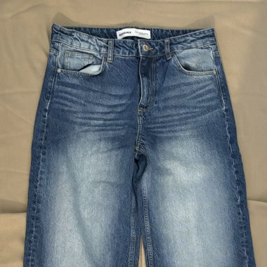 Bershka Baggy Jeans Blue 