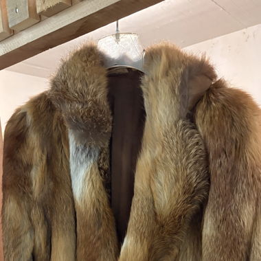 Manteau en fourrure de renard (vintage)