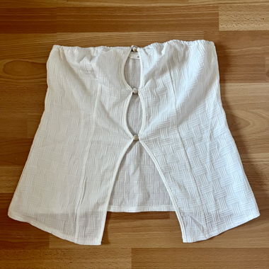 White tube top 