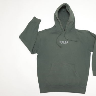 HOTEL BLUE NYC skateboard SALBEI GRÜN hoodie