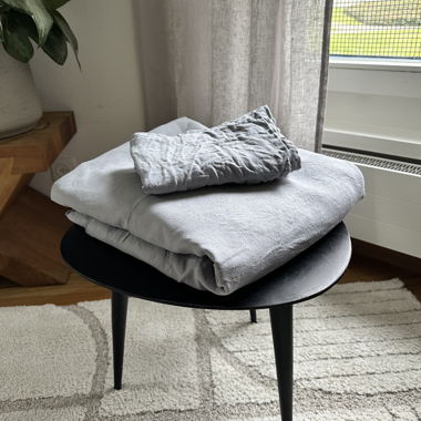Biancheria da letto in lino 100% con federe