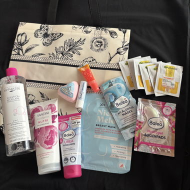 Set de soins beauté avec sac