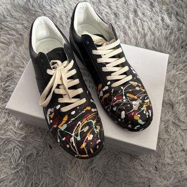 Maison Margiela Paint Splatter Gat taglia 44