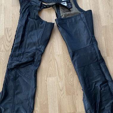 Harley Davidson Leder-Chaps schwarz
