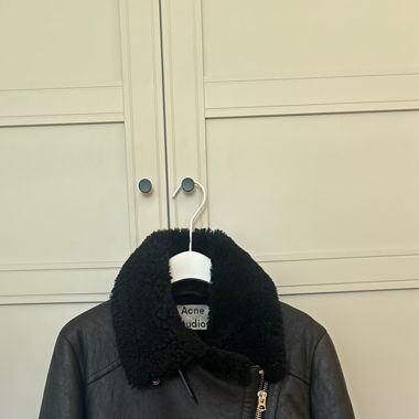 ACNE Velocite Shearling Jacket size 32