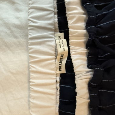 Bershka striped trousers