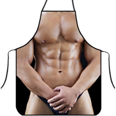 Tablier Homme Drôle Sexy/Musclé