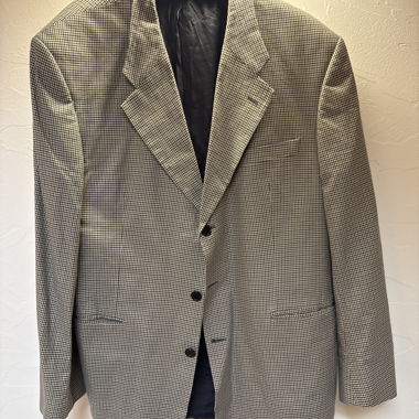 Blazer oversize a quadri
