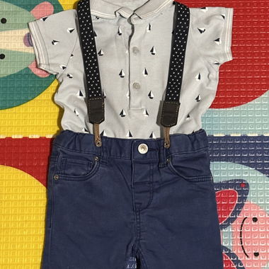 Shorts with Body 74cm Set